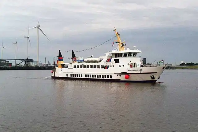 Vertrektijden boot Borkum