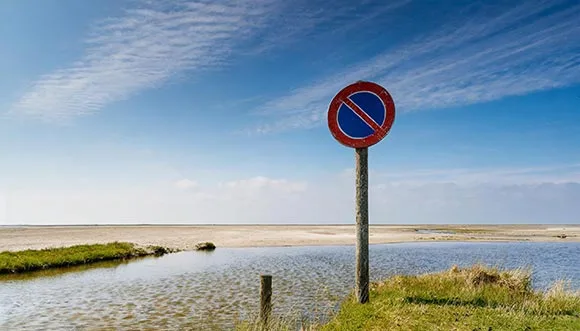 Parkeren Marker Wadden is niet mogelijk