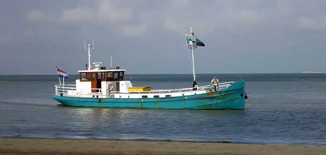 Met de boot van Vlieland naar Texel