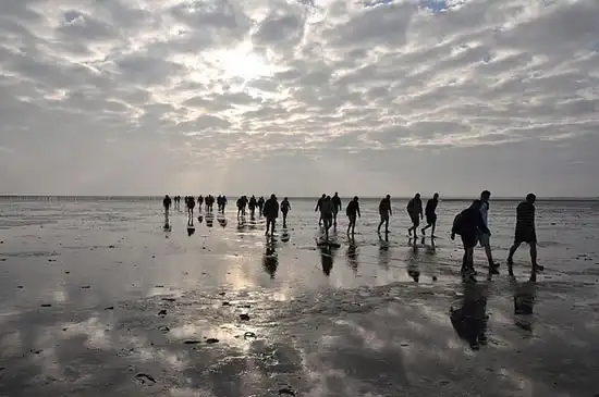 Fähre von Ameland nach Schiermonnikoog