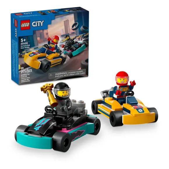LEGO City – Go-Karts and Race Drivers 60400 | Goodbricks