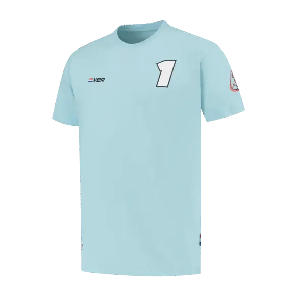 Zandvoort 2022 T-shirt Lichtblauw – L – Max Verstappen | Verstappen.com