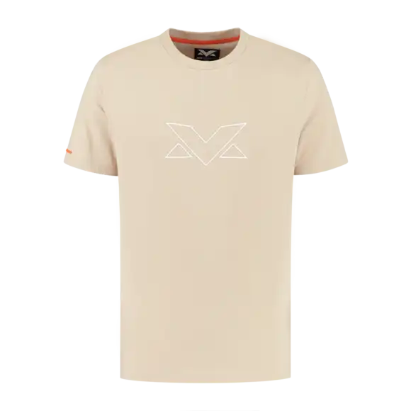 Heren – MV Logo T-shirt – Camel – L – Max Verstappen | Verstappen.com