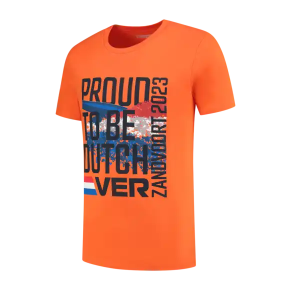 Proud to be Dutch – T-shirt Oranje – M – Max Verstappen | Verstappen.com