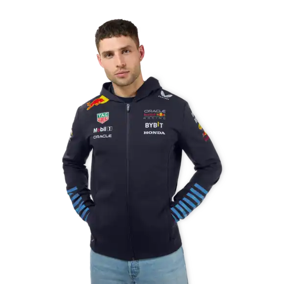 Red Bull Racing Vesten – XXL – Team Full Zip Hoodie 2024 – Heren – Max Verstappen | Verstappen.com