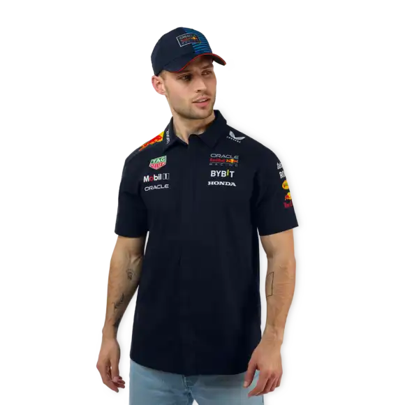 Red Bull Racing Overhemden – L – Team Overhemd 2024 – Heren – Max Verstappen | Verstappen.com