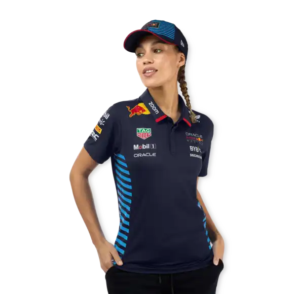 Red Bull Racing Polo – XXS – Team Polo 2024 – Dames – Max Verstappen | Verstappen.com
