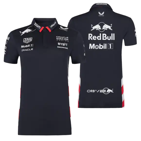 Red Bull Racing Polo – XXS – America Race Team Polo 2024 – Dames – Max Verstappen | Verstappen.com