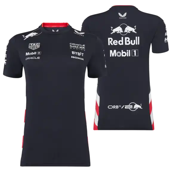 Red Bull Racing T-shirt – XXL – Dames – USA Replica Team T-Shirt 2024 – Max Verstappen | Verstappen.com