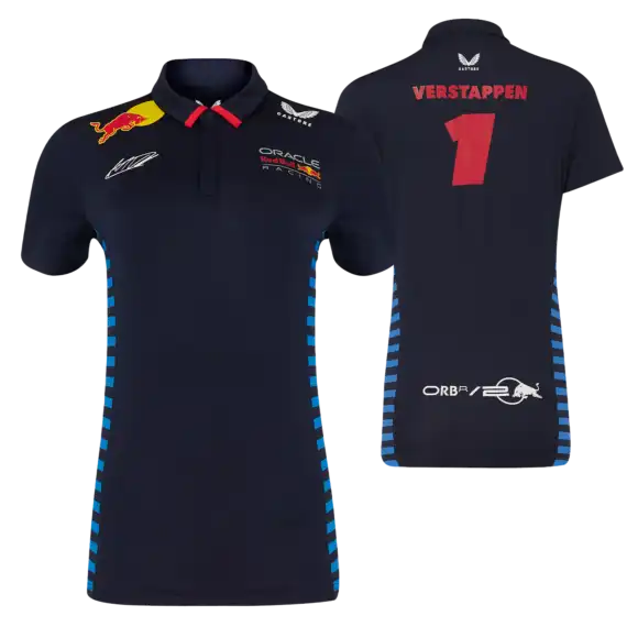 Max Verstappen Polo – XXL – Red Bull Racing Driver Polo 2024 Max Verstappen Dames | Verstappen.com