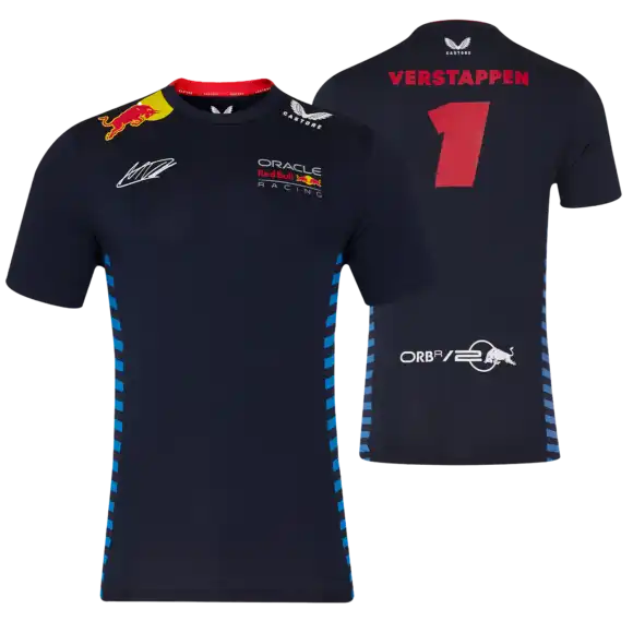 Max Verstappen T-shirt – S – Red Bull Racing Driver T-Shirt 2024 Max Verstappen – Heren | Verstappen.com