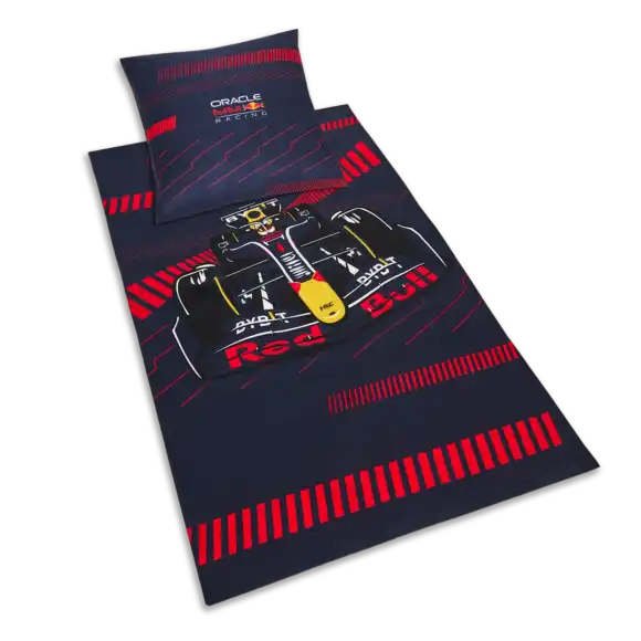 Red Bull Racing Dekbedovertrek – – RB19 Dekbedovertrek Oracle – Max Verstappen | Verstappen.com