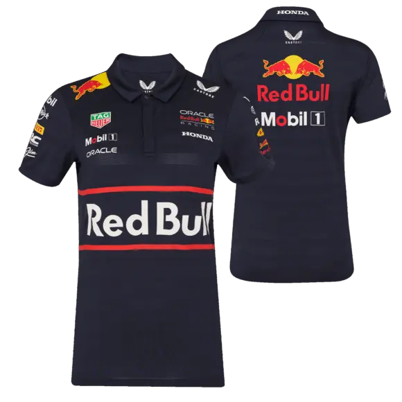 Red Bull Racing Polo – XXL – Dames – Team Polo 2025 – Max Verstappen | Verstappen.com