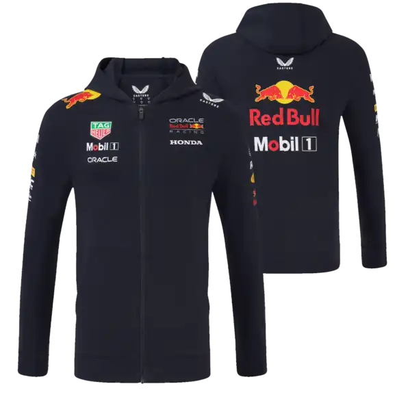 Red Bull Racing Vesten – XXXL – Unisex – Team Full Zip Hoodie 2025 – Max Verstappen | Verstappen.com