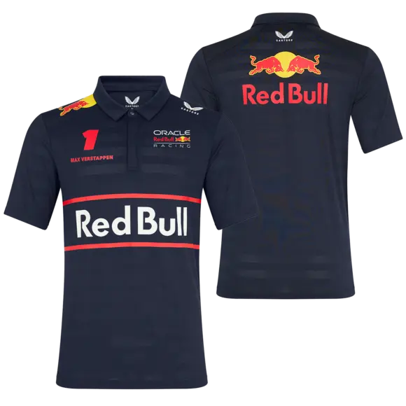 Max Verstappen Polo – XXL – Heren – Driver Polo 2025 – Red Bull Racing | Verstappen.com