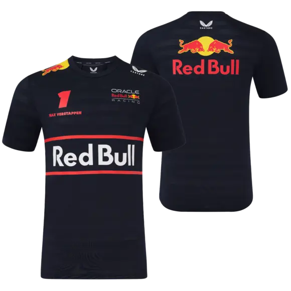 Max Verstappen T-shirt – M – Heren – Driver T-Shirt 2025 – Red Bull Racing | Verstappen.com