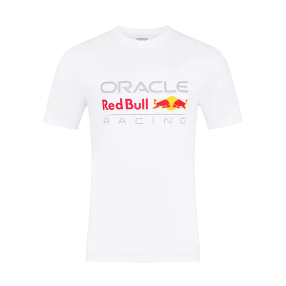 Red Bull Racing T-shirt – XXXXL – Large Front Logo T-shirt – Wit – Max Verstappen | Verstappen.com