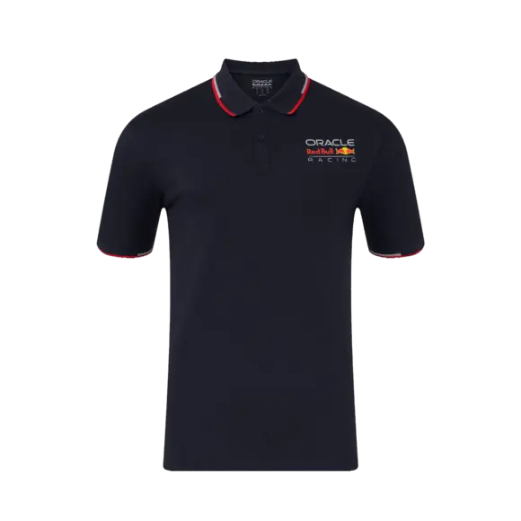 Red Bull Racing Polo – XL – Full Colour Logo Polo – Navy – Max Verstappen | Verstappen.com