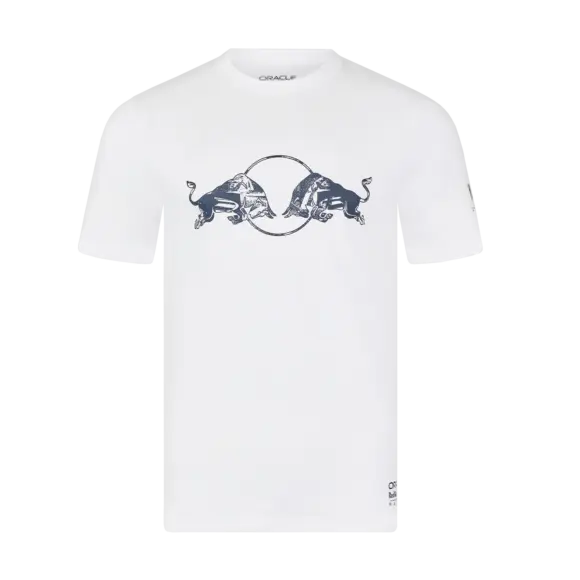 Red Bull Racing T-shirt – XL – Graphic Bull T-shirt – Wit – Max Verstappen | Verstappen.com
