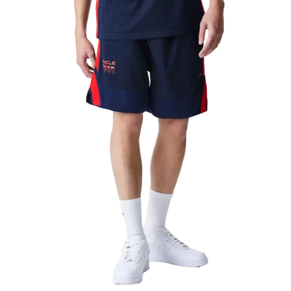 Red Bull Racing Broeken – M – Basketball Mesh Short – Navy – Max Verstappen | Verstappen.com