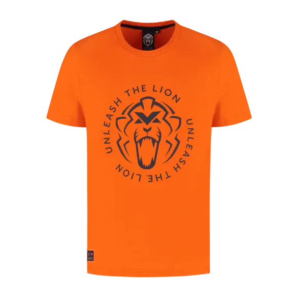 T-Shirt – Oranje – Unleash The Lion – XXL – Max Verstappen | Verstappen.com