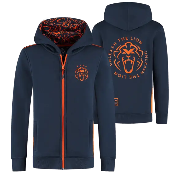 Kids – Vest – Navy – Unleash The Lion – 152-158 – Max Verstappen | Verstappen.com