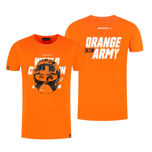 Orange Army T-shirt 2025 – XXL – Max Verstappen | Verstappen.com