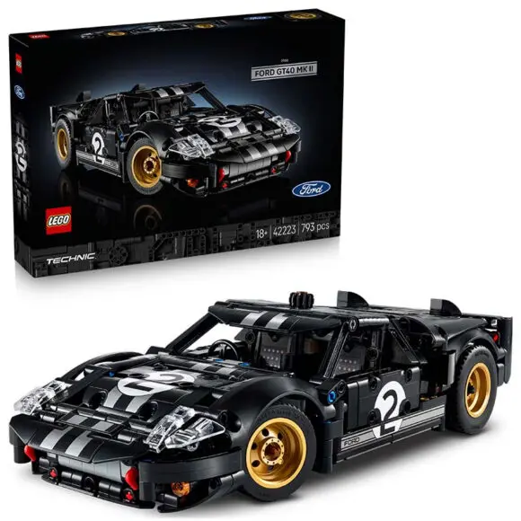 LEGO Technic – 1966 Ford GT40 MKII Race Car 42223 | Goodbricks