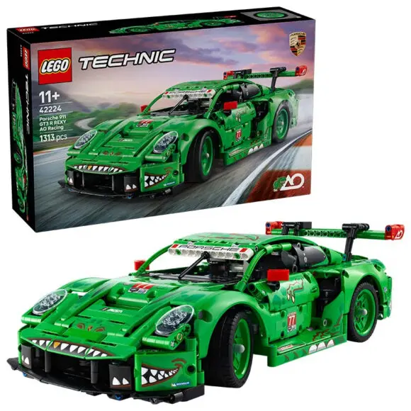 LEGO Technic – Porsche 911 GT3 R REXY AO Racing Car 42224 | Goodbricks