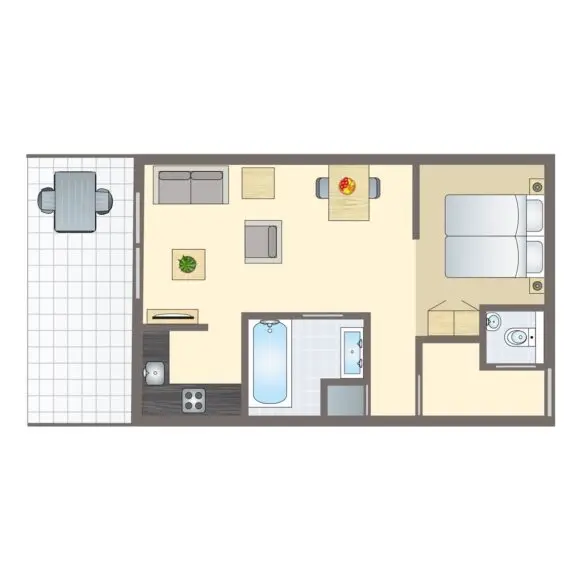 Landal 2-persoons appartement | vakantiehuis Terschelling | Landal