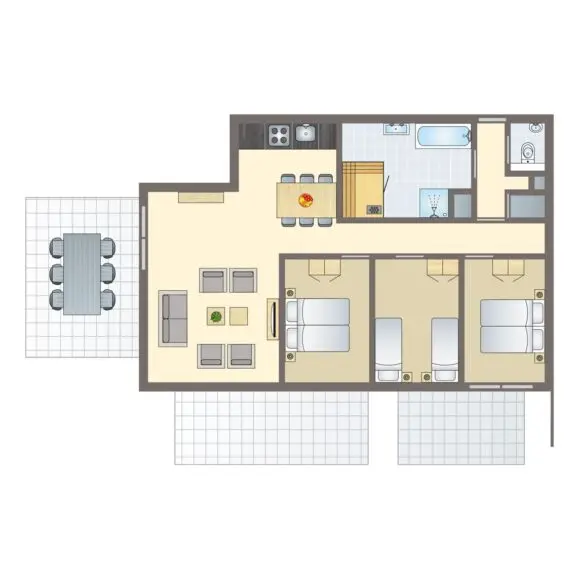 Landal 6-persoons appartement | vakantiehuis Terschelling | Landal