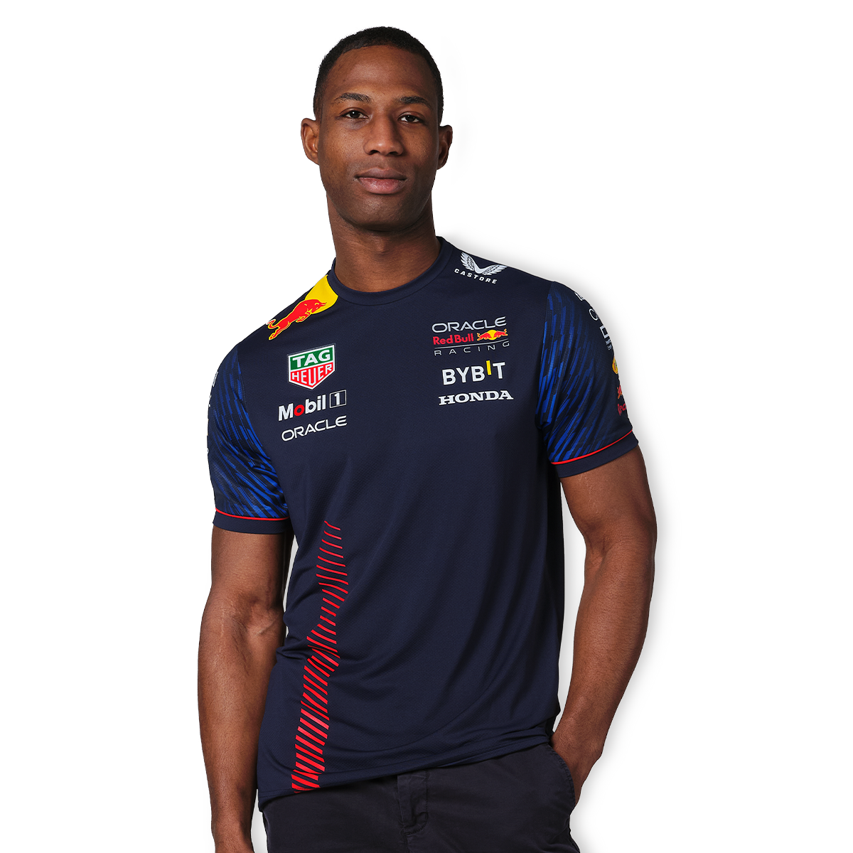Red Bull Racing T-shirt – S – Team T-shirt 2023 – Heren – Max Verstappen
