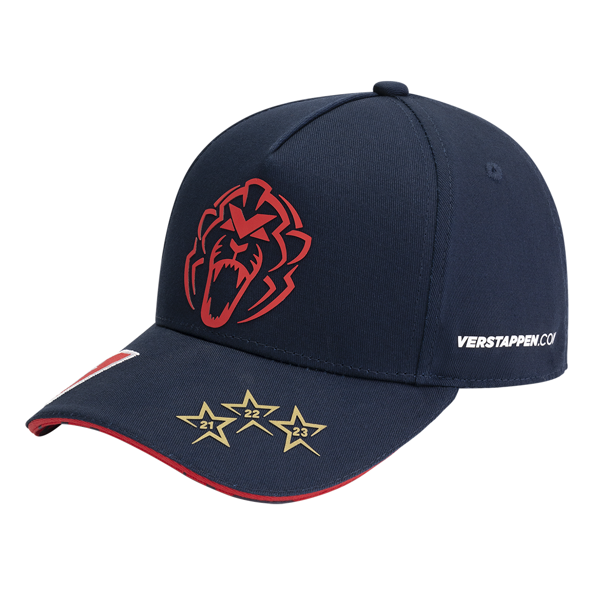 Wereldkampioen 2023 Cap Adult – Max Verstappen – Donkerblauw – One Size