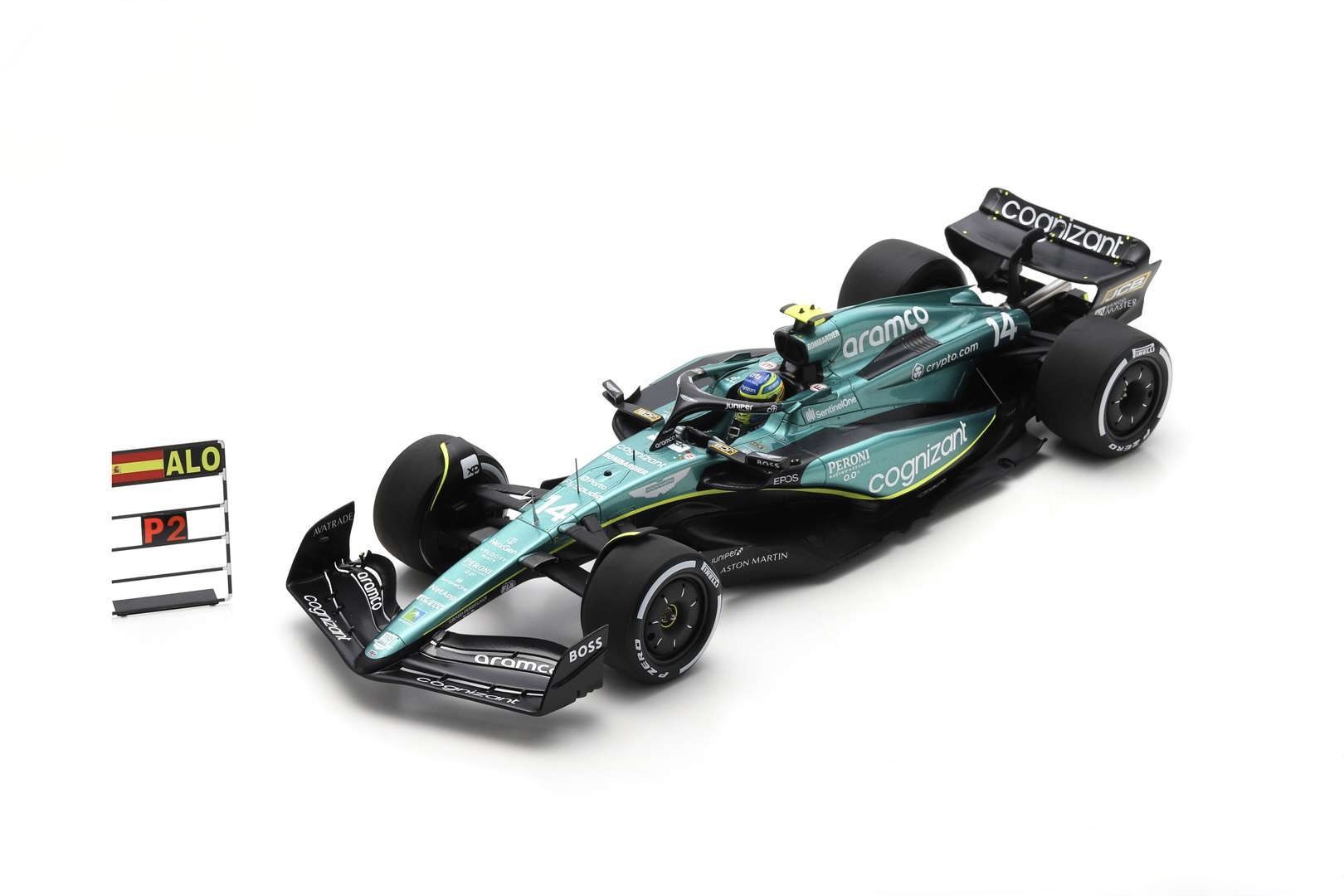 Aston Martin AMR23  – Modelauto schaal 1:18