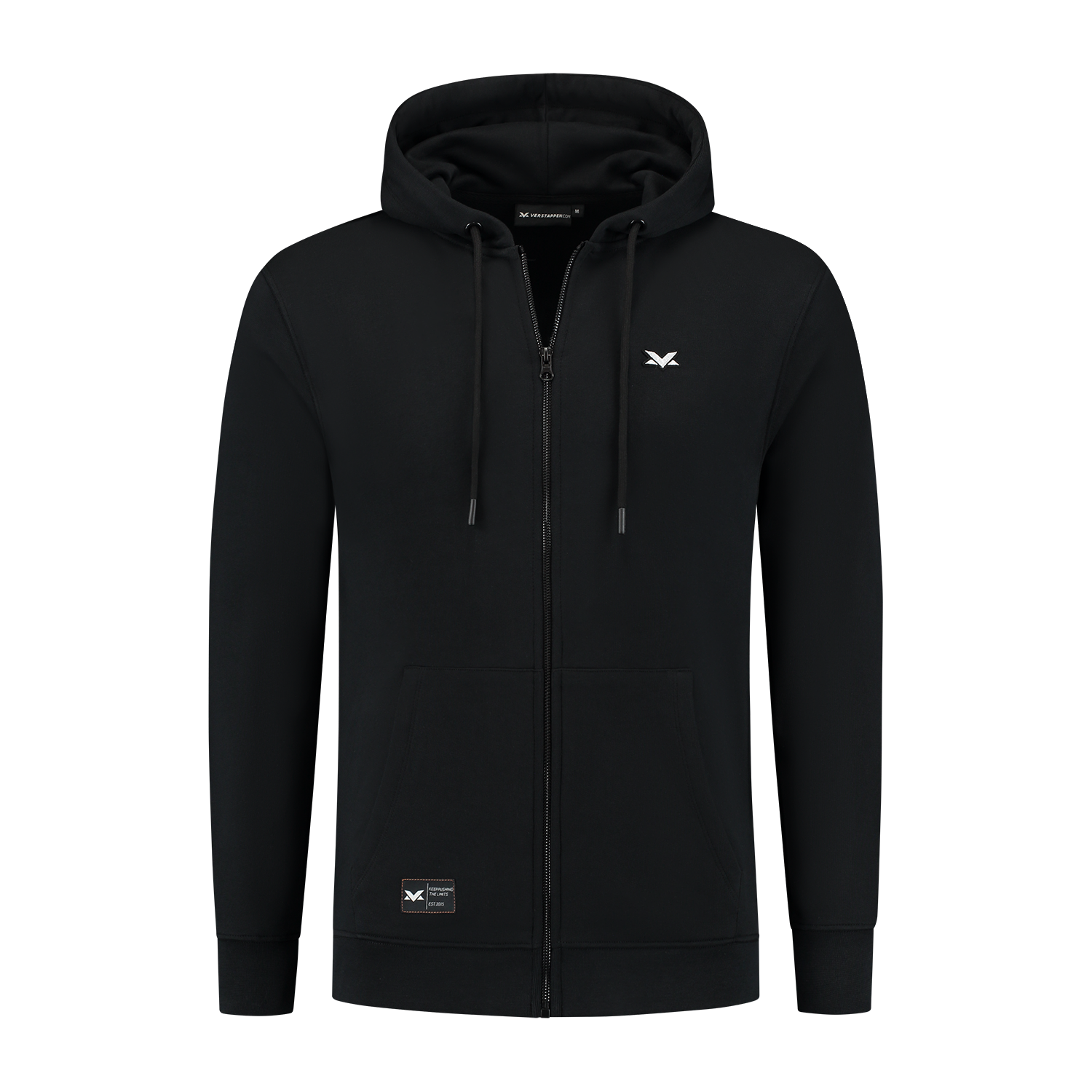 MV Zip hoodie – Zwart – Essentials – M – Max Verstappen