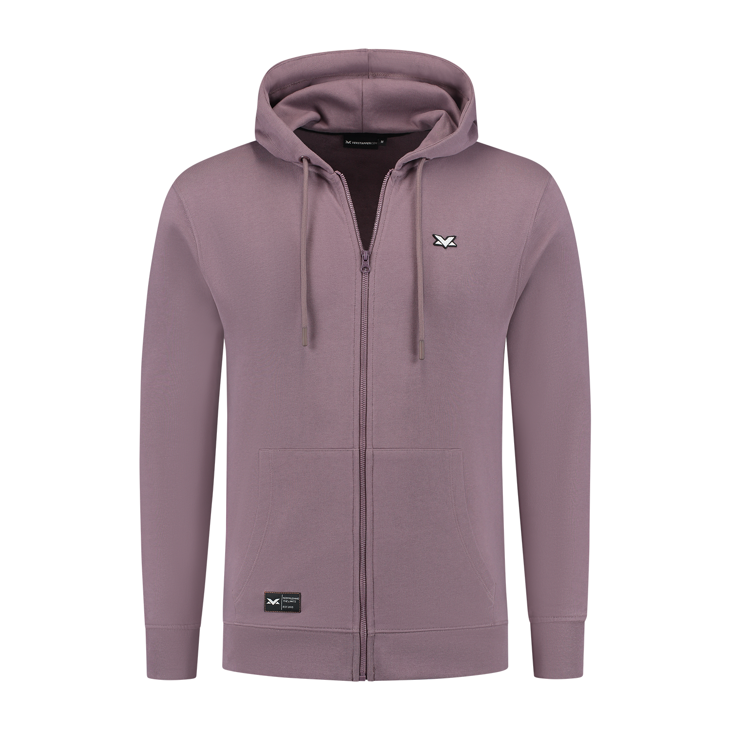MV Zip hoodie – Paars – Essentials – L – Max Verstappen