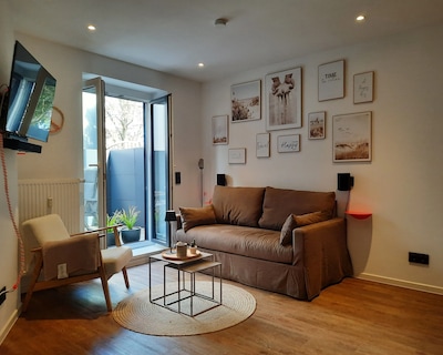 First Floor 2-room Apartment With Approx. 41 Sqm, Private Terrace, West Beach
