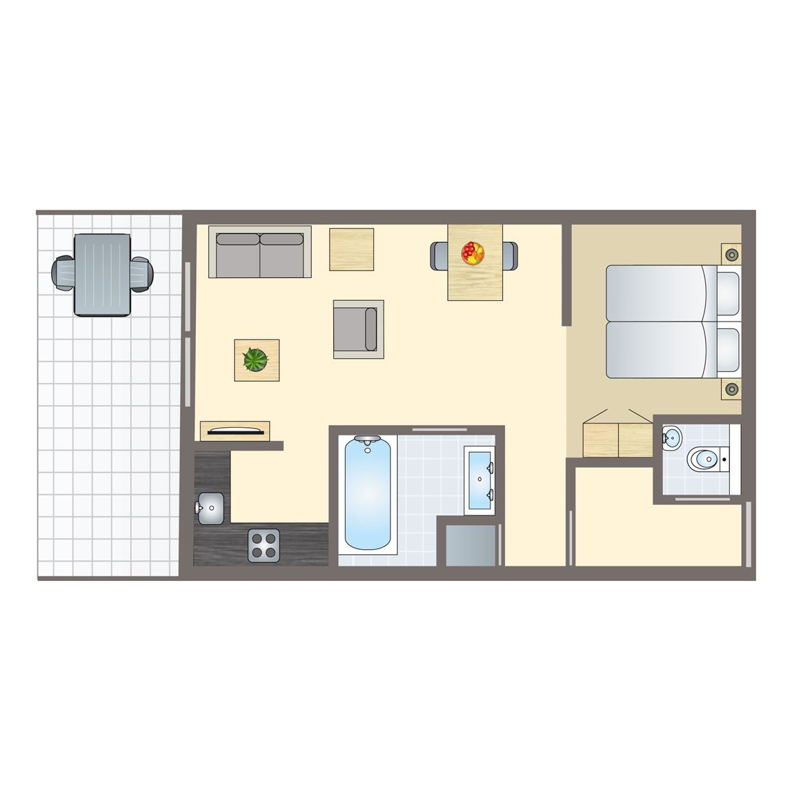 Landal 2-persoons appartement