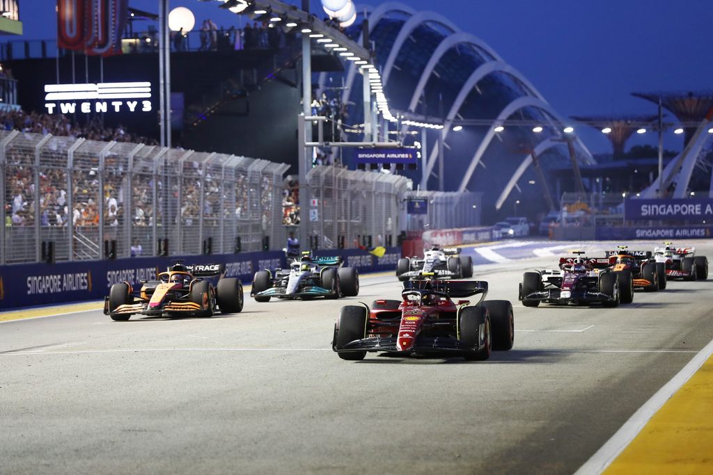 GP Singapore – Zondag 2025