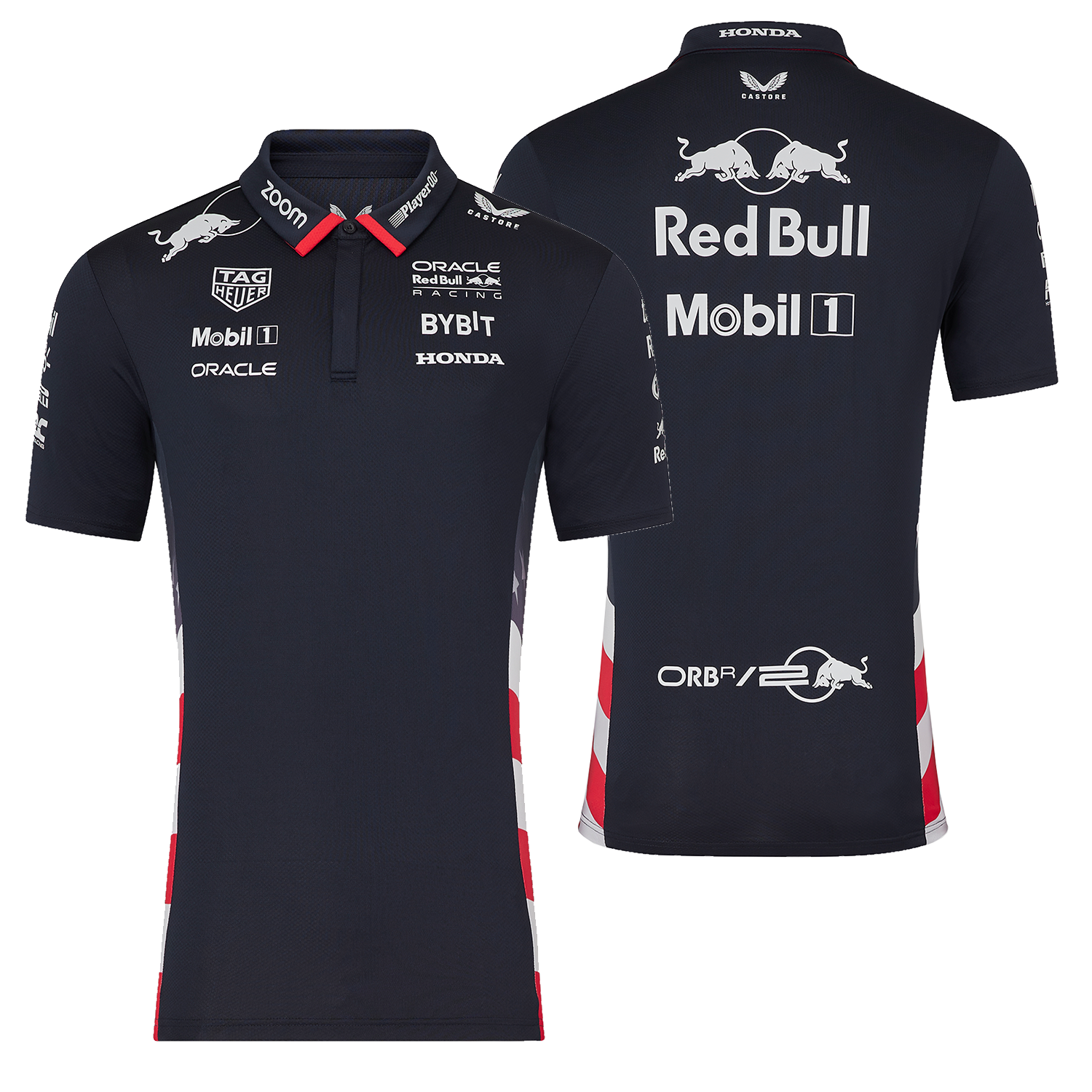 Red Bull Racing Polo – S – Heren – USA Replica Team Polo 2024 – Max Verstappen