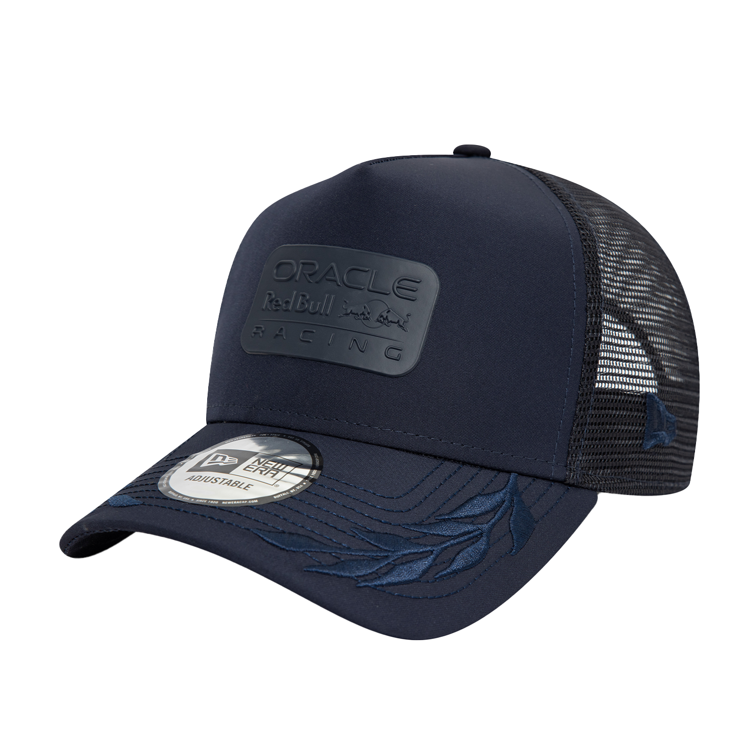 Tonal E-Frame Trucker Cap – Blauw – New Era – Red Bull Racing