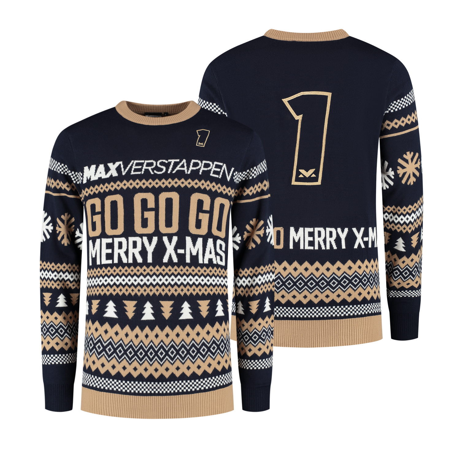 Kersttrui Max Verstappen – Ugly Christmas Sweater – Foute Kersttrui – kids – Maat: 128-134