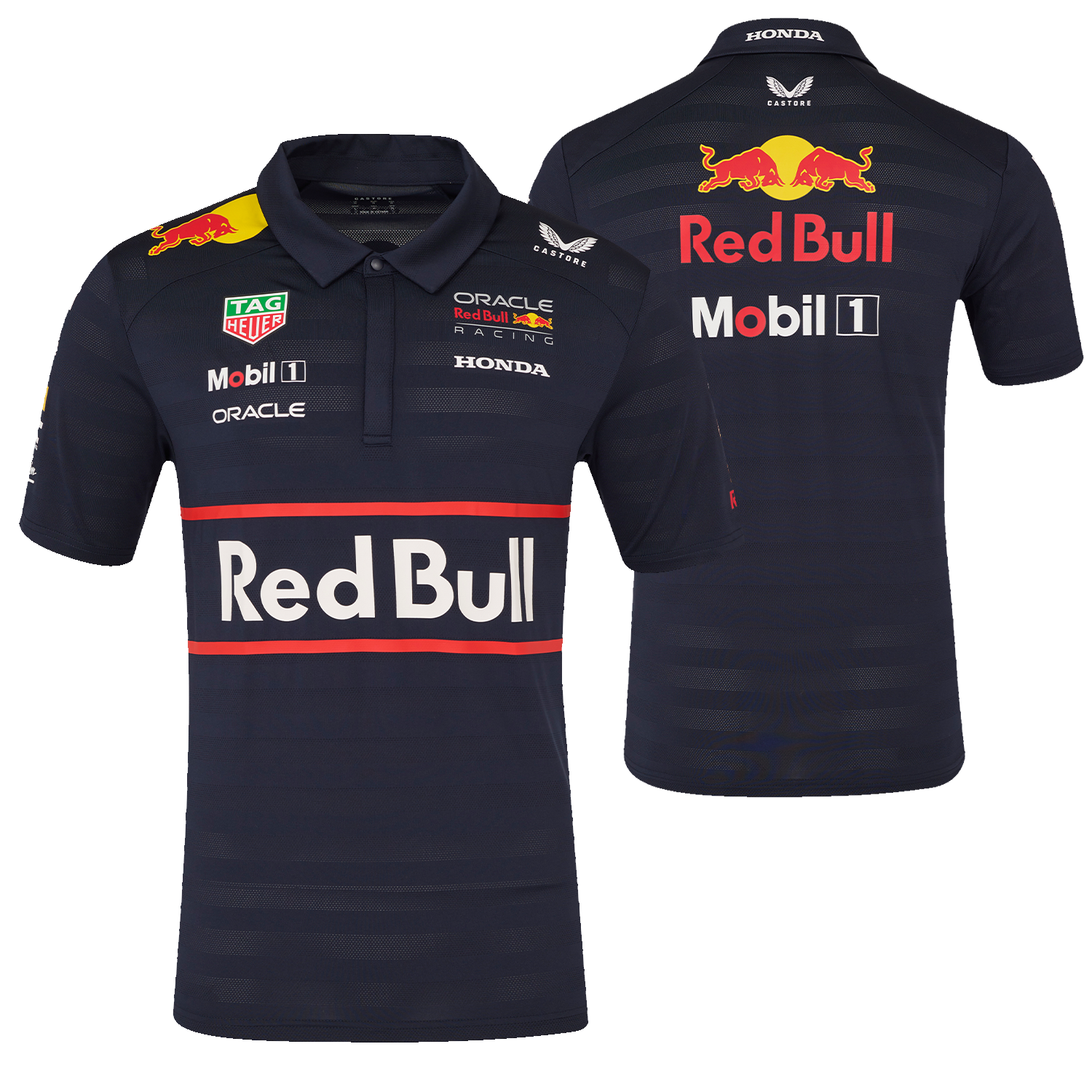 Red Bull Racing Polo – S – Heren – Team Polo 2025 – Max Verstappen