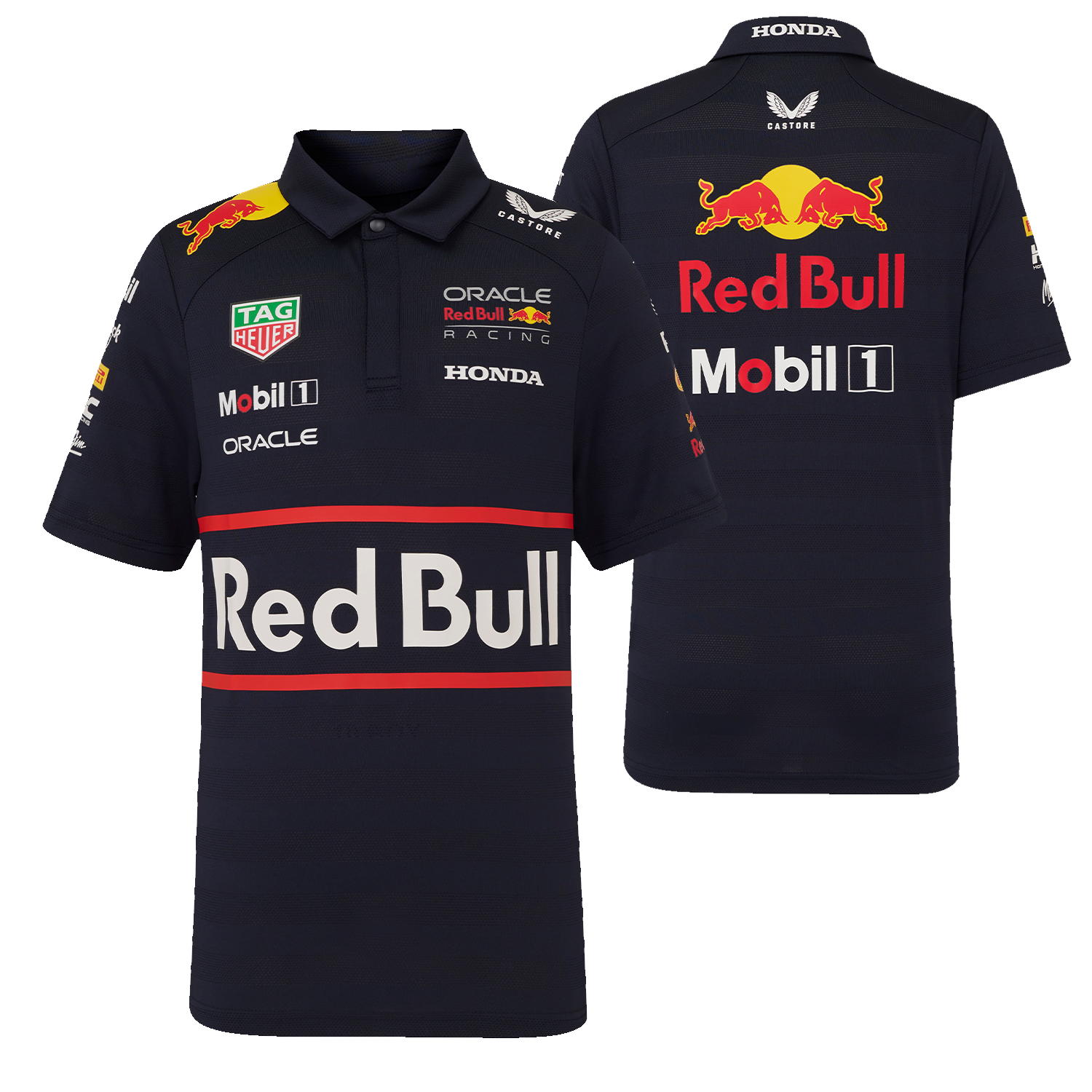 Red Bull Racing Polo – 152-158 – Kids – Team Polo 2025 – Max Verstappen