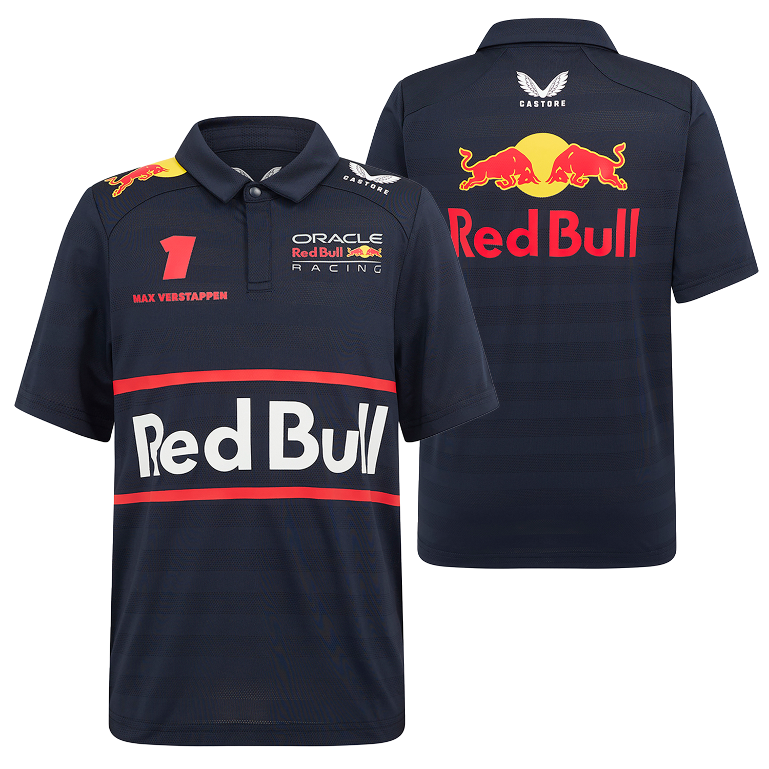Max Verstappen Polo – 152-158 – Kids – Driver Polo 2025 – Red Bull Racing