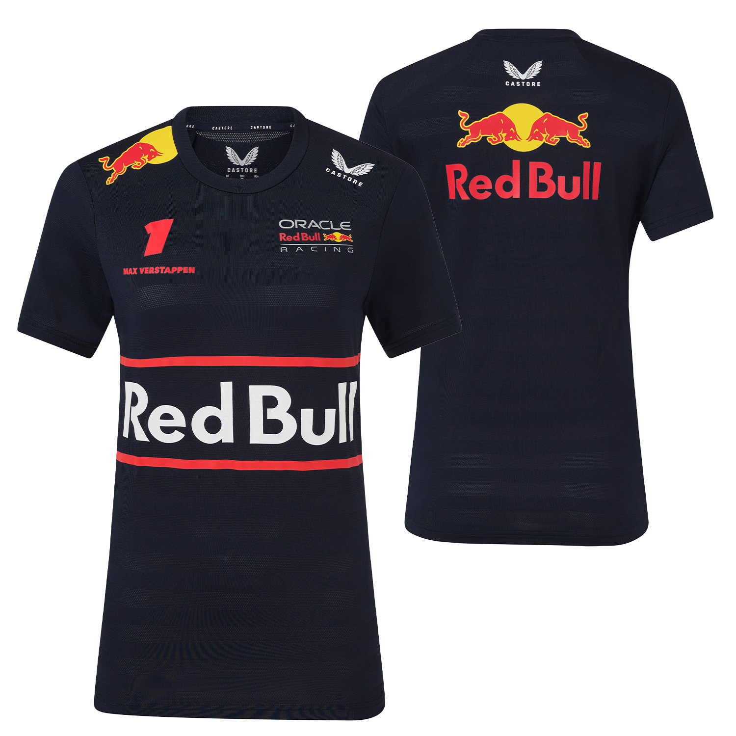 Max Verstappen T-shirt – S – Dames – Driver T-Shirt 2025 – Red Bull Racing