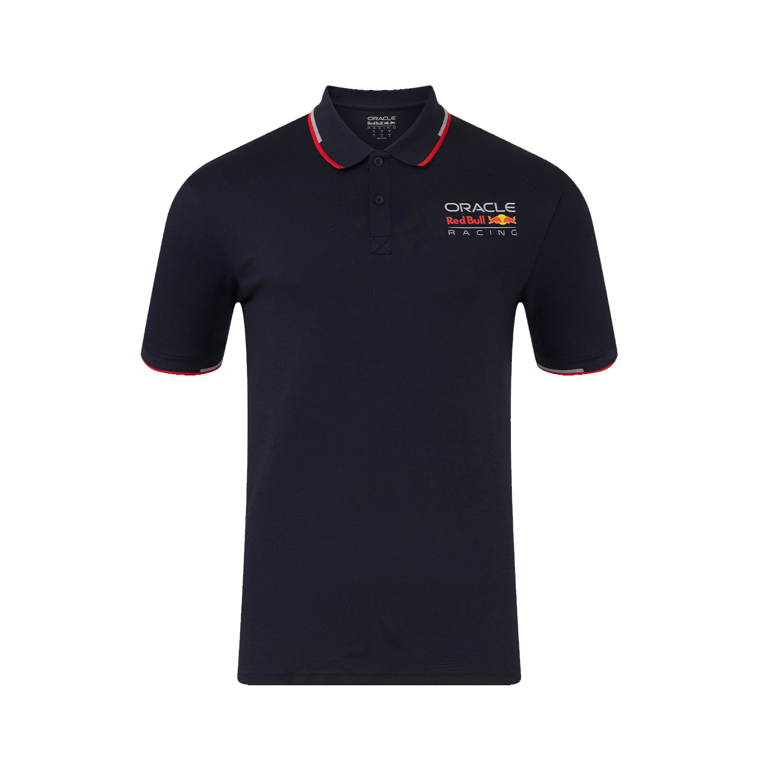 Red Bull Racing Polo – L – Full Colour Logo Polo – Navy – Max Verstappen
