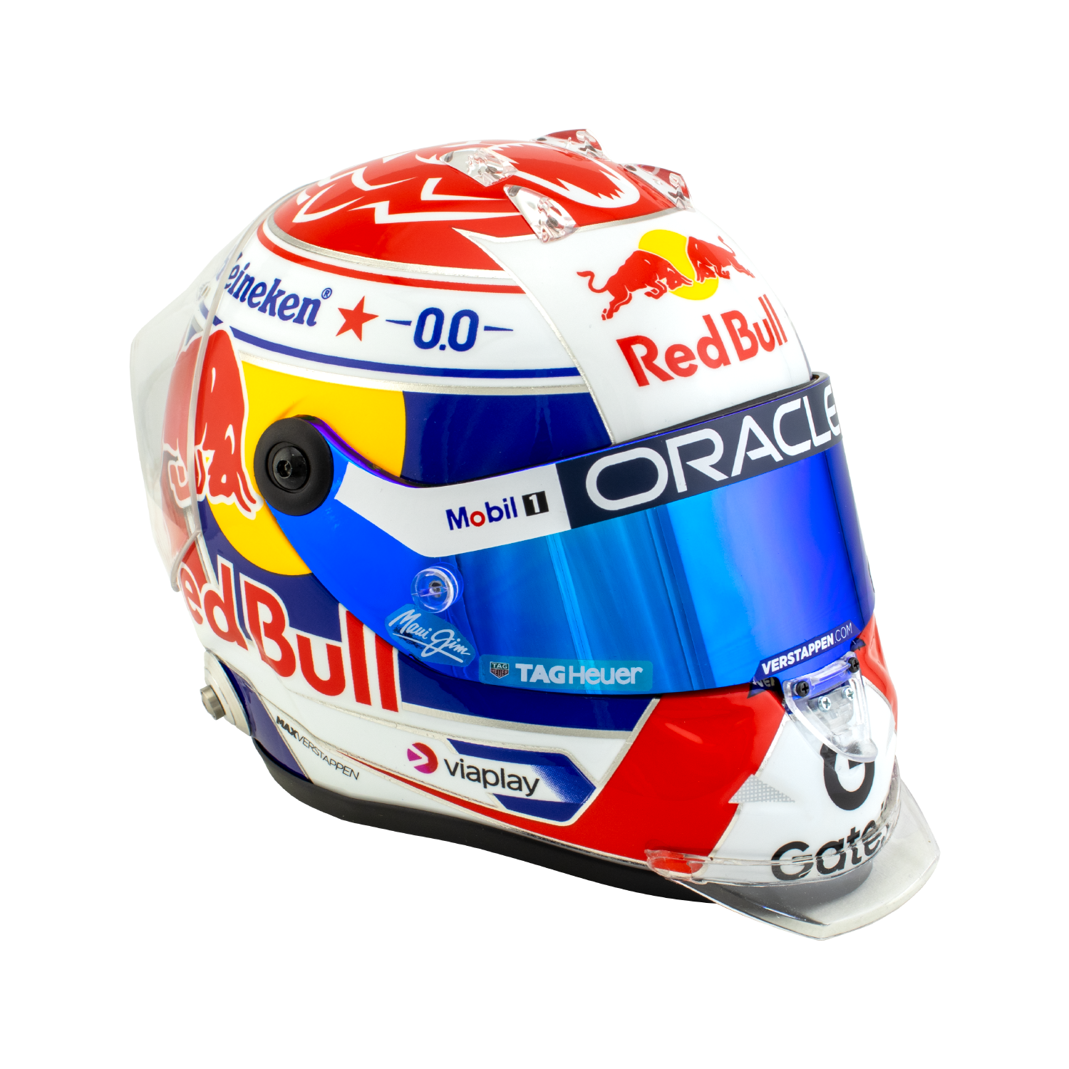 1:2 – 2025 Seizoenshelm – Max Verstappen – Schaalmodel – Red Bull Racing