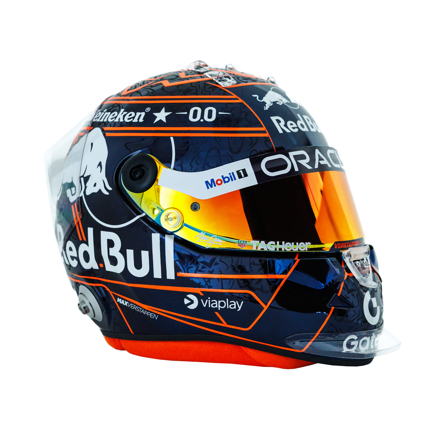 1:2 – Orange Lion Helm 2025 – Max Verstappen – Schaalmodel – Red Bull Racing