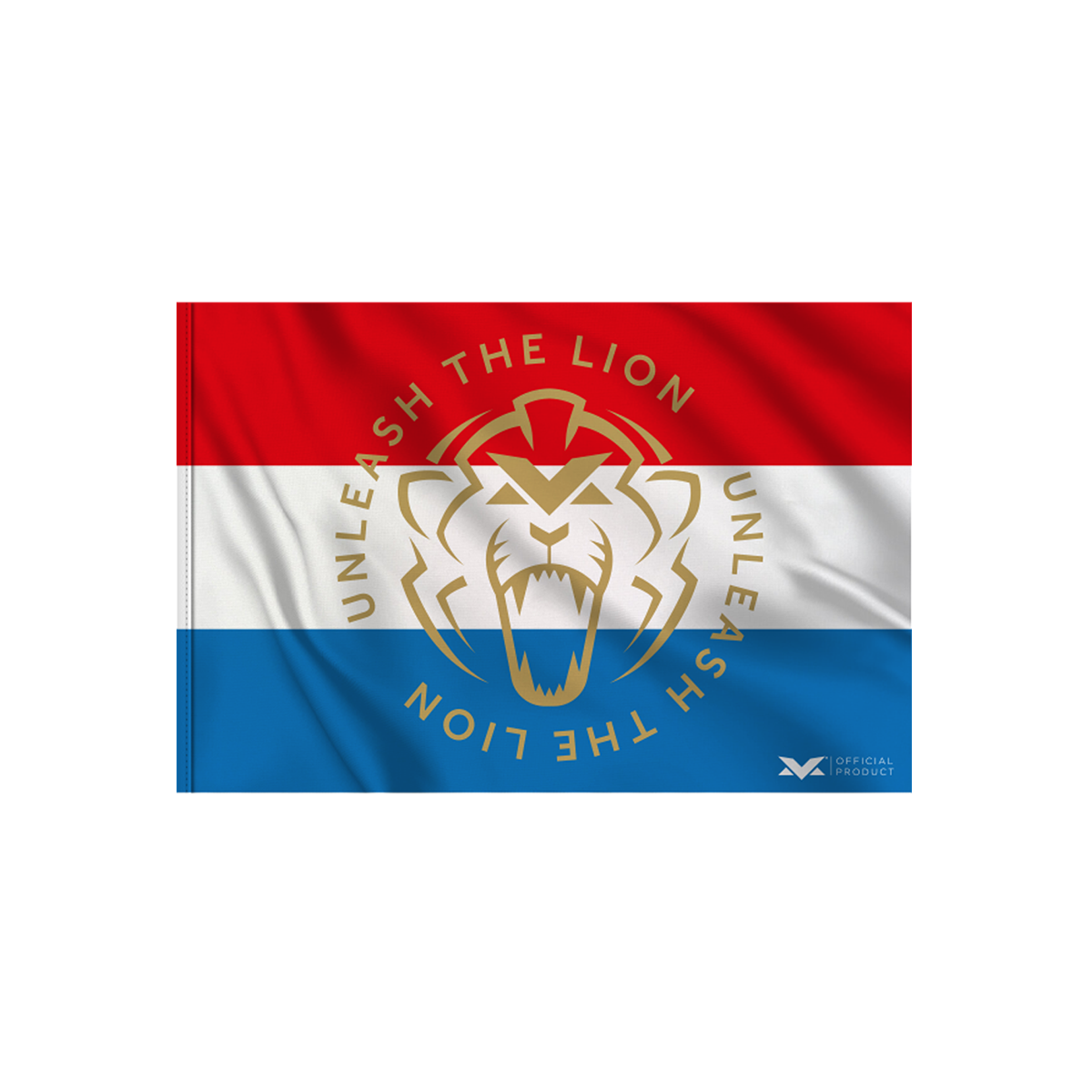 Vlag – 100 x 150 – Unleash The Lion – 100 x 150 – Max Verstappen